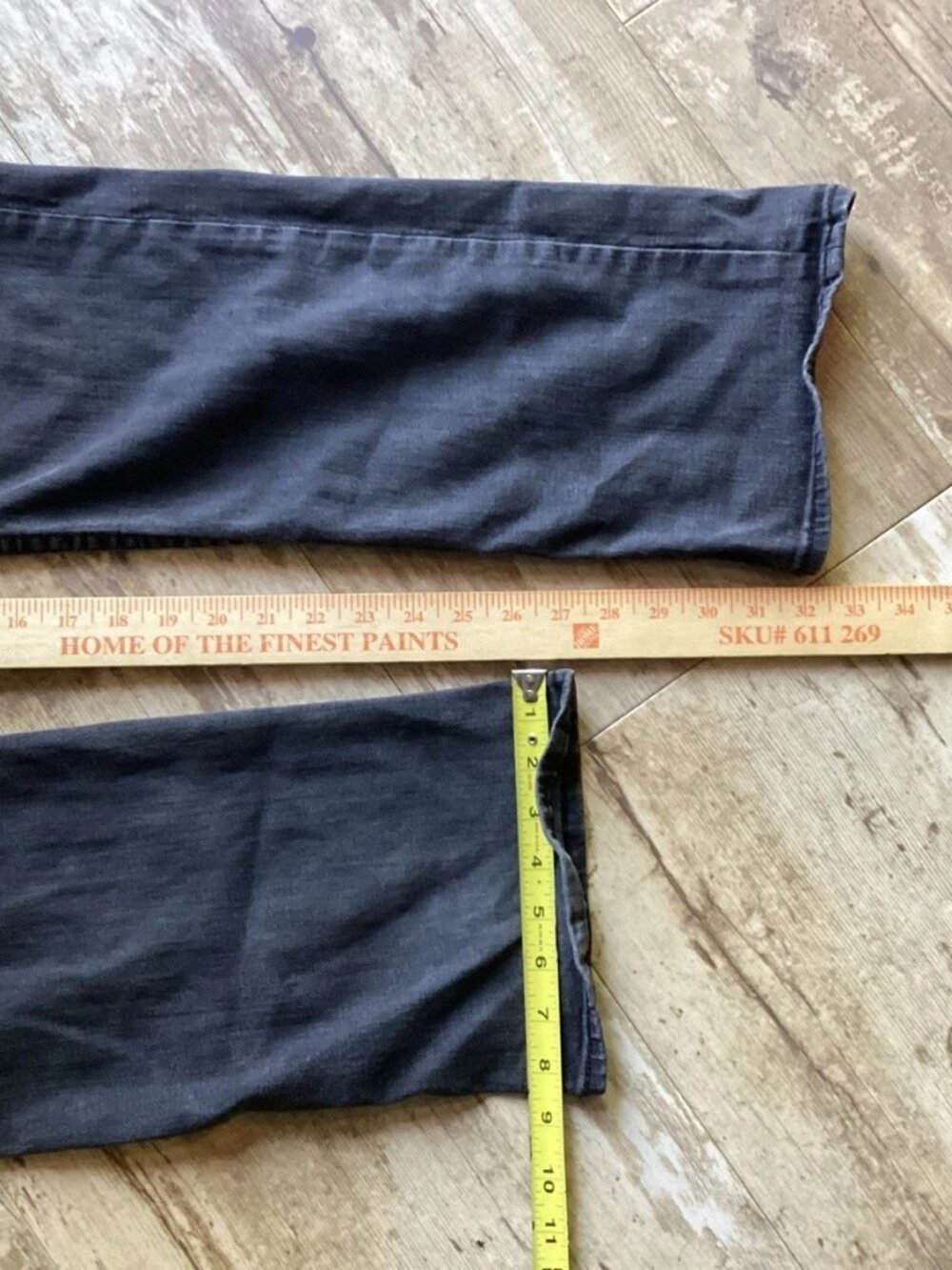BKE Jeans Black Tyler Straight Leg Buckle Denim Men’s 36x36 - Picture 8 of 8